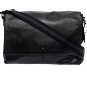 Coach Black Leather Men's Bag